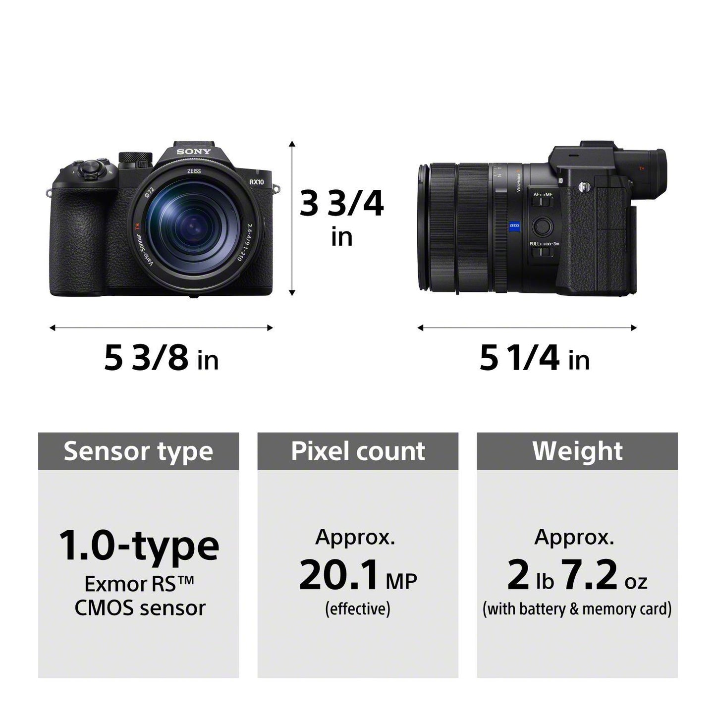 Sony Cyber-shot RX10 V Digital Camera