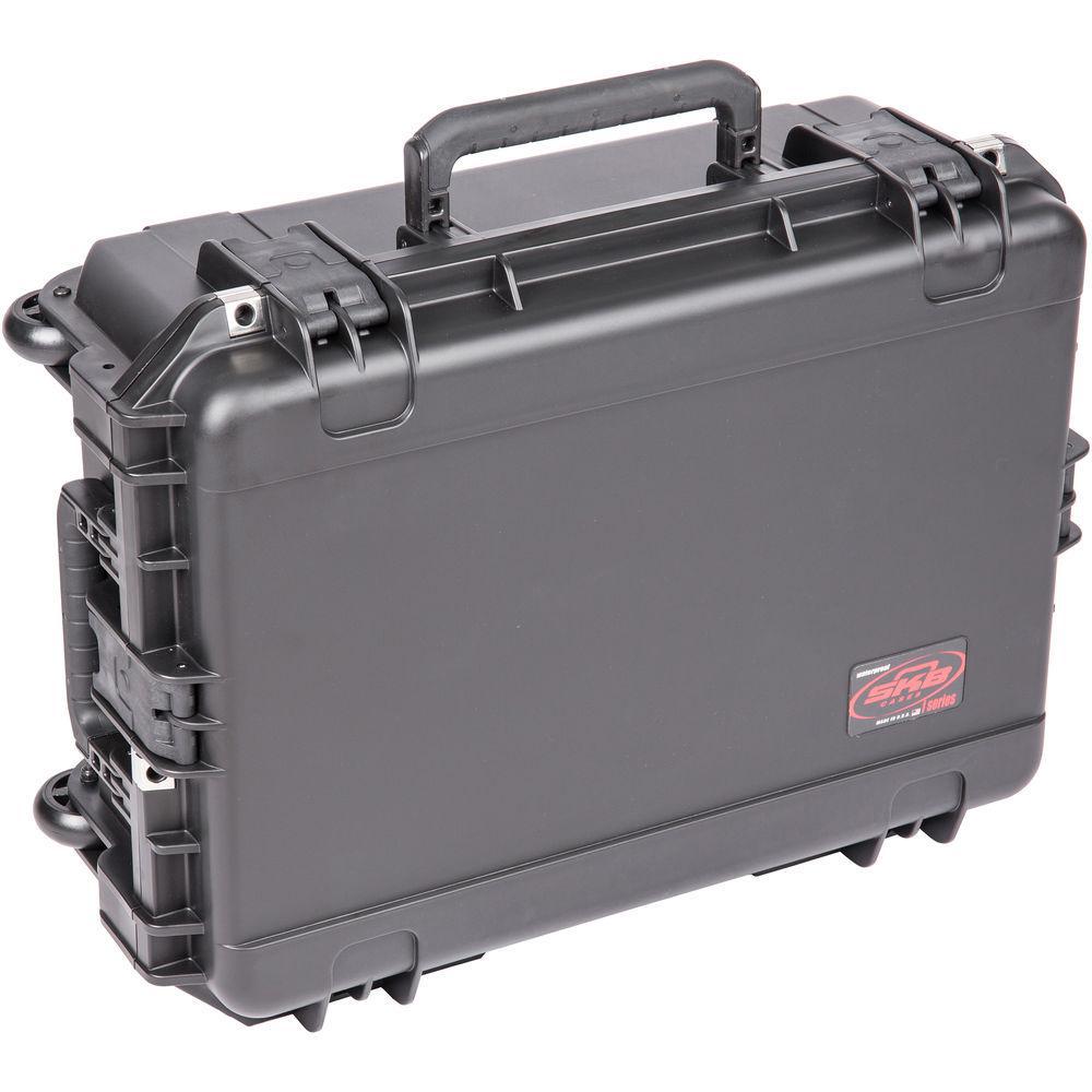 SKB iSeries 2215-8 Waterproof Utility Case with Wheels, Think Tank Photo Dividers, and Lid Organizer (Black)