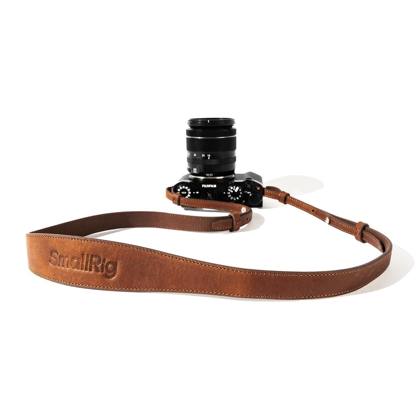 SmallRig Universal Leather Camera Shoulder Strap (Brown) #5209