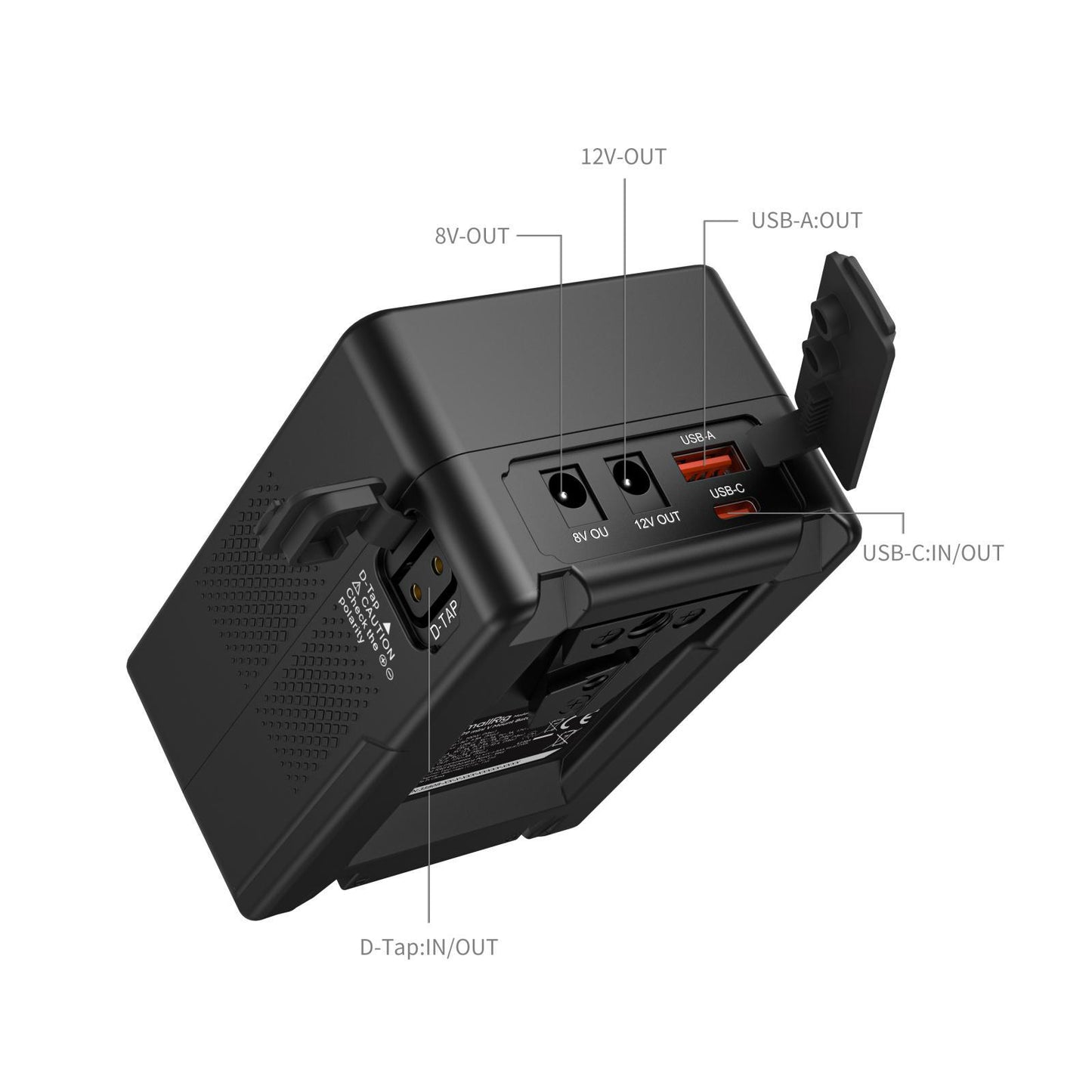 SmallRig VB99 mini Battery Kit with 15mm Mounting Plate (6800mAh, V-Mount)