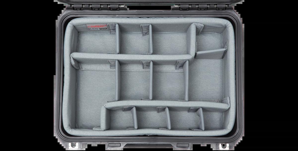 SKB iSeries 1510-6 Case with Think Tank Photo Dividers & Lid Organizer (Black)