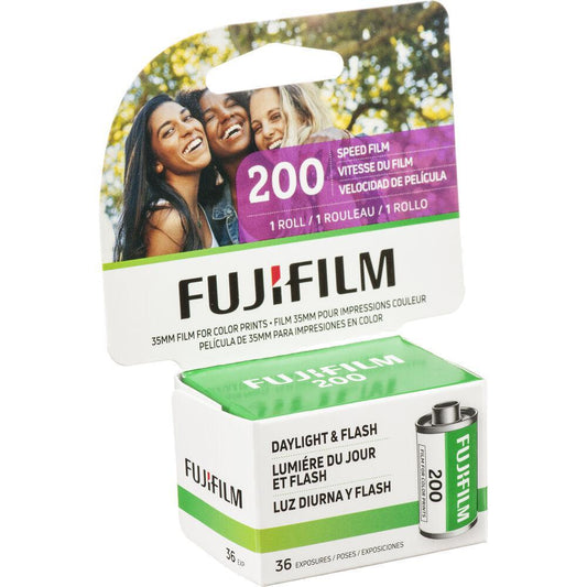 FUJIFILM 200 Color Negative Film (35mm Roll Film, 36 Exp.)