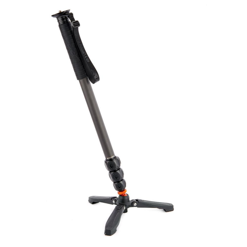 3 Legged Thing Legends Lance Carbon Fibre Monopod with Docz2 Foot Spreader Darkness