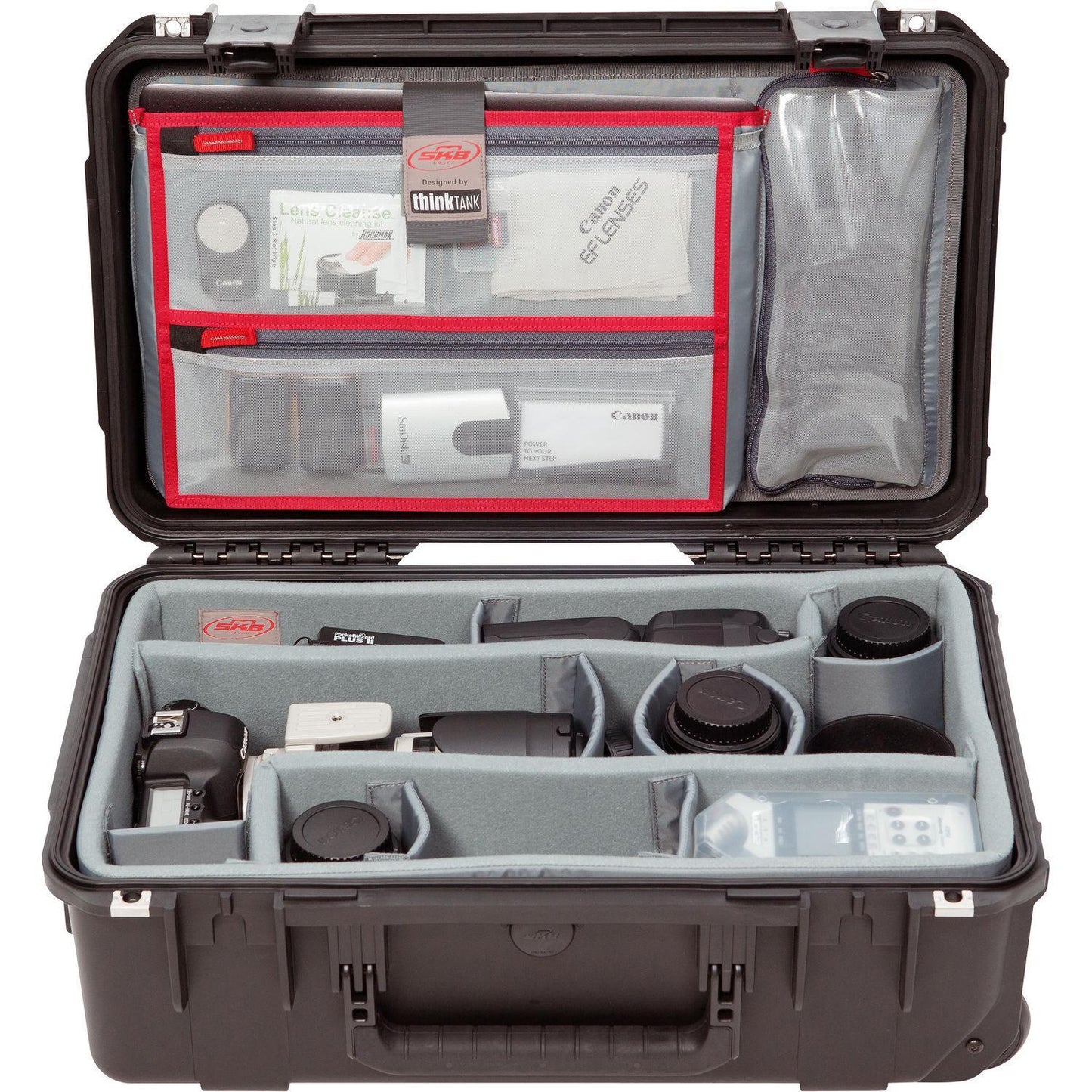 SKB iSeries 2011-7 Case with Think Tank Photo Dividers & Lid Organizer (Black)