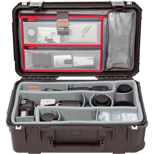 SKB iSeries 2011-7 Case with Think Tank Photo Dividers & Lid Organizer (Black)