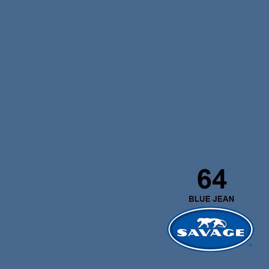 Savage BLUE JEAN 107" Background Paper
