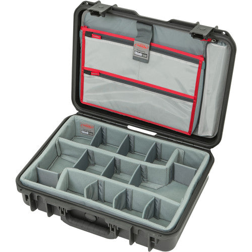 SKB iSeries 1813-5 Case with Think Tank Photo Dividers & Lid Organizer (Black)