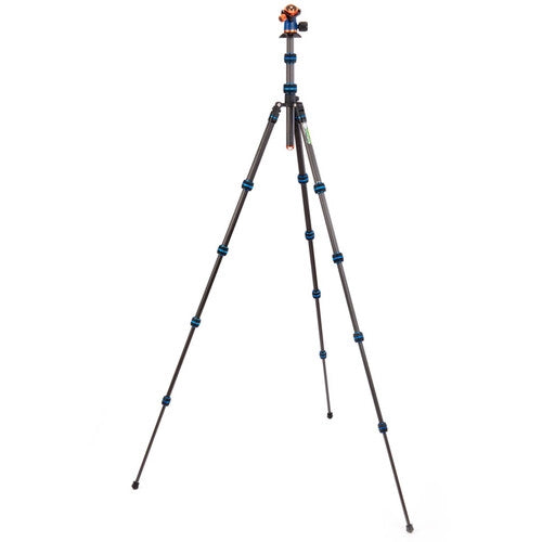 3 Legged Thing Punks Brian 2.0 Carbon Fiber Tripod with AirHed Neo 2.0 Ball Head (Blue)