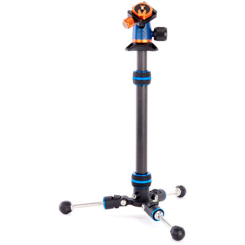 3 Legged Thing Punks Brian 2.0 Carbon Fiber Tripod with AirHed Neo 2.0 Ball Head (Blue)