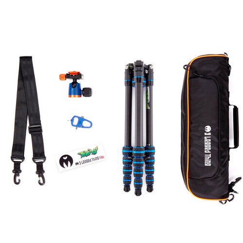 3 Legged Thing Punks Brian 2.0 Carbon Fiber Tripod with AirHed Neo 2.0 Ball Head (Blue)