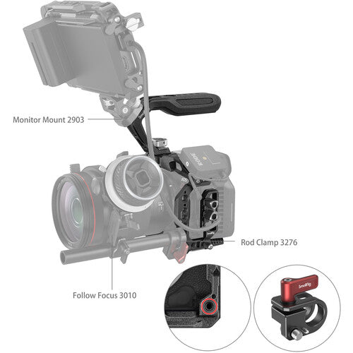 SmallRig "Black Mamba" Handheld Kit for Canon EOS R5 C/R5/R6