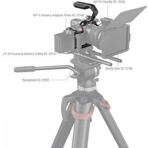 SmallRig "Black Mamba" Handheld Kit for Canon EOS R5 C/R5/R6