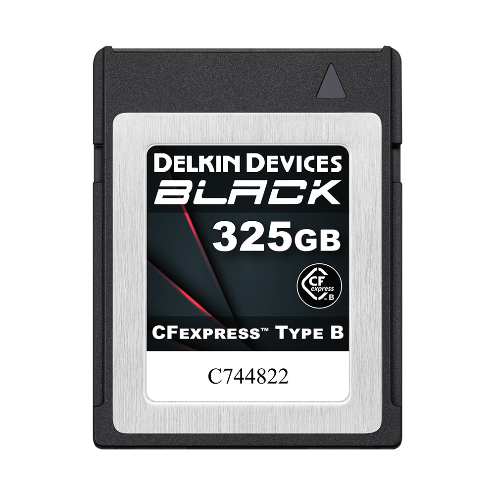 Delkin Devices BLACK 325GB CFexpress™ Type B Memory Card