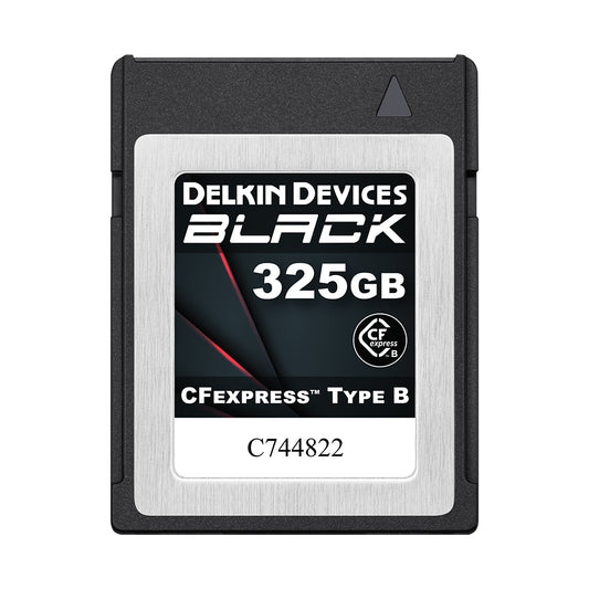 Delkin Devices BLACK 325GB CFexpress™ Type B Memory Card