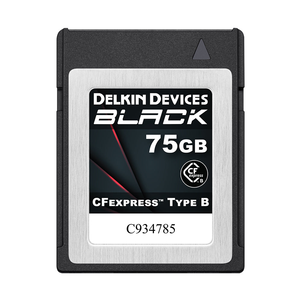 Delkin Devices BLACK 75GB CFexpress™ Type B Memory Card