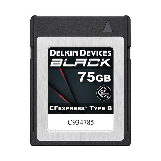 Delkin Devices BLACK 75GB CFexpress™ Type B Memory Card