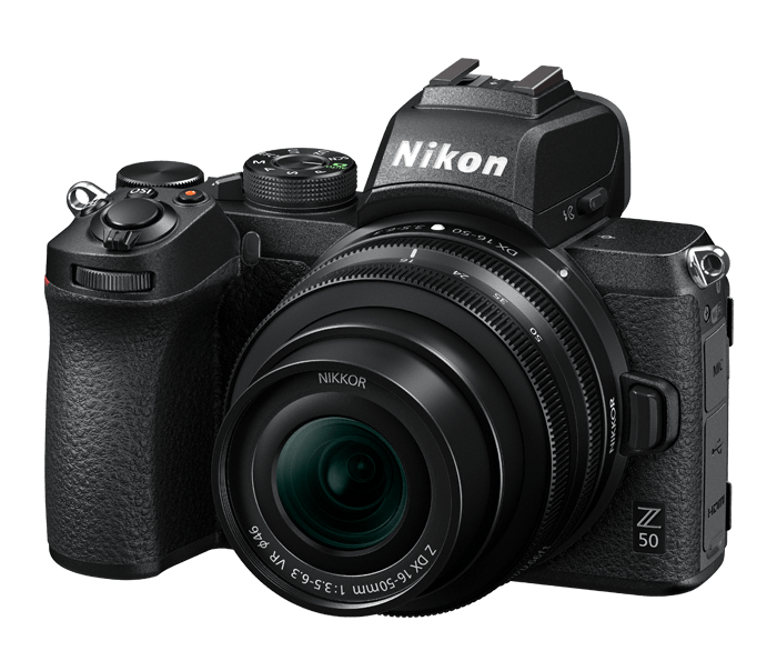 Nikon Z50 Mirrorless Digital Camera with 16-50mm & 50-250mm Lenses
