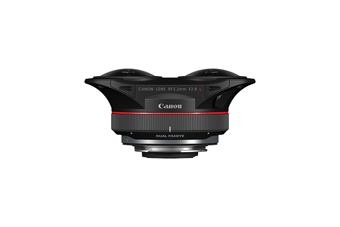 Canon RF 5.2mm F2.8 L Dual Fisheye Lens