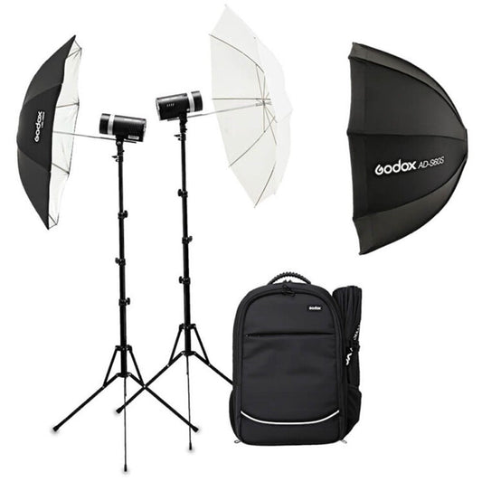 Godox AD300pro 2-Light Kit with Backpack & Octa Softbox